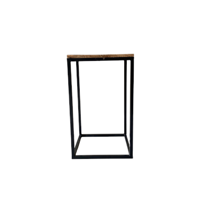 Mesa Cubo Ferro P Preto 29X52 para alugar em ARACAJU/SE