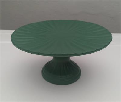 PRATO CONE VERDE EUCALIPTO  M    A17X18CM para alugar em MACAE/RJ