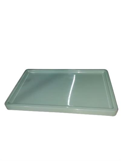 VASO CERAMICA VERDE MENTA GEOMÉTRICO para alugar em Piracicaba/SP