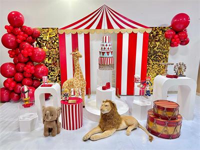 Decoração de festa tema Circo