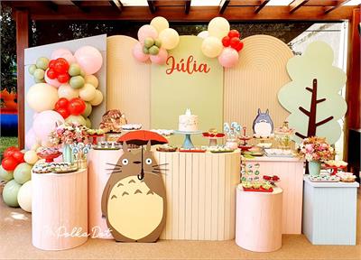 Decoração de festa tema Chihiro