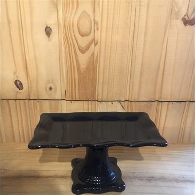 VASO EM CERÂM ABACAXI M PRETO ( 15CM A X 6CM D) para alugar em São Bernardo do Campo/SP