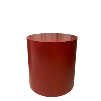 Vaso geométrico Mostarda 10cm D x 23cm A para alugar em ARACAJU/SE