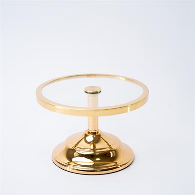 SUPORTE ELEGANCE OVAL DOURADO G para alugar em Piracicaba/SP