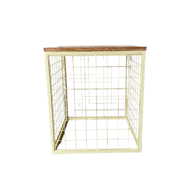 Cubo Telado Verde Candy 43x43x50A para alugar em ARACAJU/SE