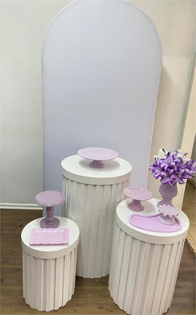 Decoração azul e branco  para alugar em Campinas/SP
