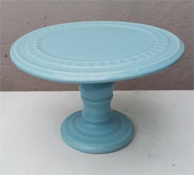 PRATO AZUL LISO P 11X24CM para alugar em MACAE/RJ