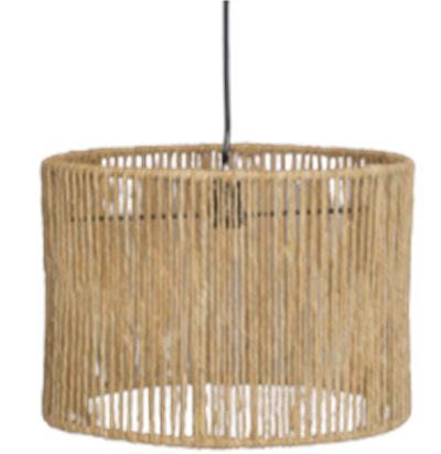 Luminária sisal 07 - alt 35x diam 45cm para alugar em Volta Redonda/RJ