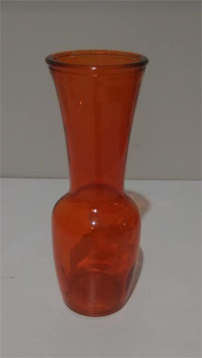 VASO VIDRO ROSA 6X23CM para alugar em MACAE/RJ