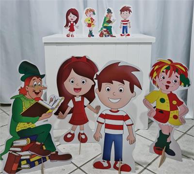 Kit Sitio do Pica Pau Amarelo 4 (tapete nao incluso) para alugar em São José dos Campos/SP