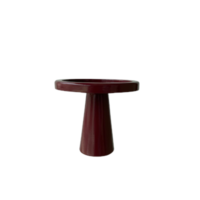 Vaso Taça Vermelho Escuro 20,5x14A cm para alugar em ARACAJU/SE