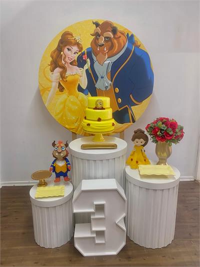 Castiçal Louça Lumière Bela e a Fera para alugar em Campinas/SP