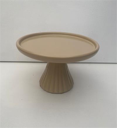VASO BEGE LIVIA    A20X8CM para alugar em MACAE/RJ