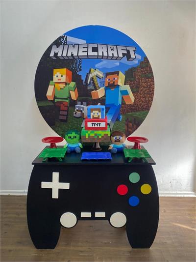 Capa cilindro minecraft M para alugar em Campinas/SP