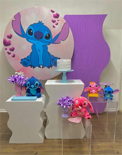 Decoração Lilo e Stitch para alugar em Campinas/SP