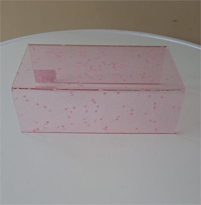 Suporte acrílico retang. G pink 12x30x10 para alugar em ARACAJU/SE