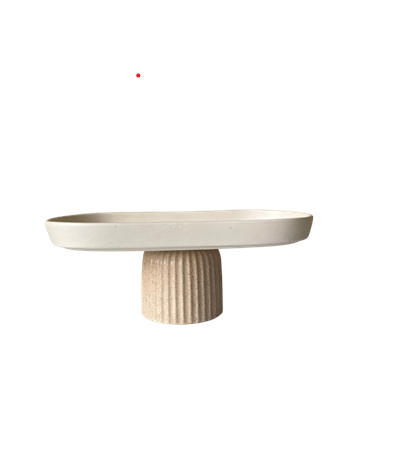 Bandeja quadrada off-white para alugar em ARACAJU/SE