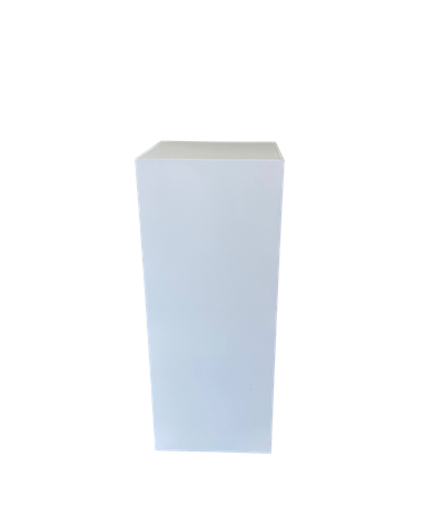 Vaso geométrico Mostarda 10cm D x 23cm A para alugar em ARACAJU/SE